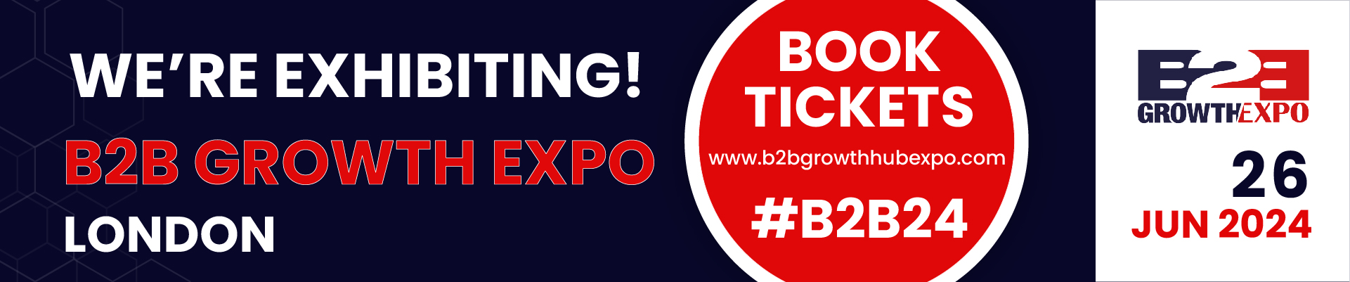 b2b Groeth expo ticket